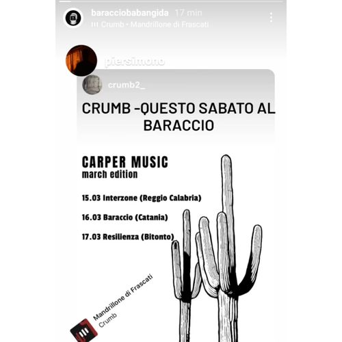 CARPER MUSIC. cramp . March Edicion