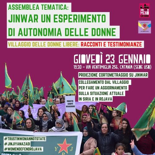 Assemblea tematica: JINWAR un esperimento di autonomia delle donne