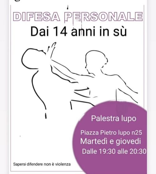 DIFESA PERSONALE   ore 19:15