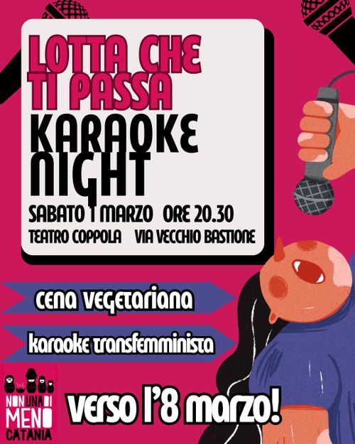 Lotta che ti passa_cena e karaoke