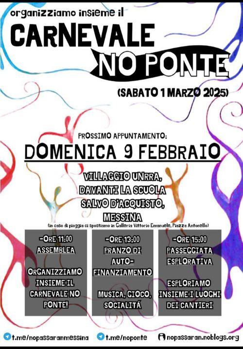 assemblea   CARNEVALE NO PONTE  