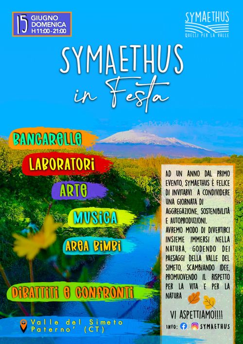 SYMAETHUS IN FESTA !!