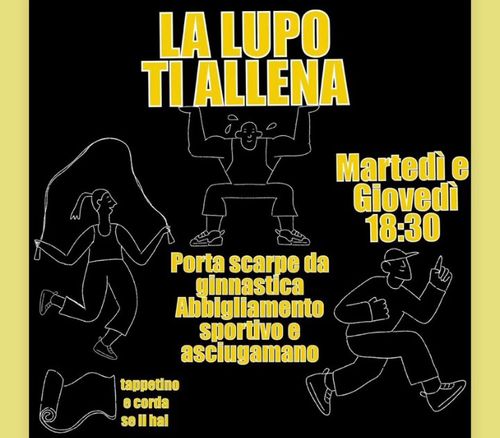 LA LUPO TI ALLENA fitness tabata