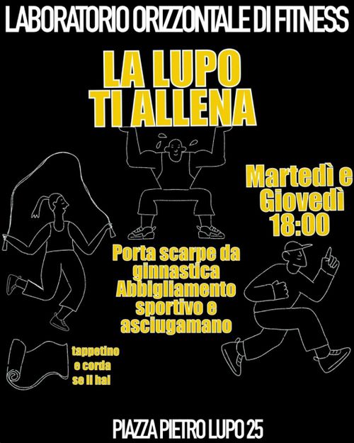 LA LUPO TI ALLENA 