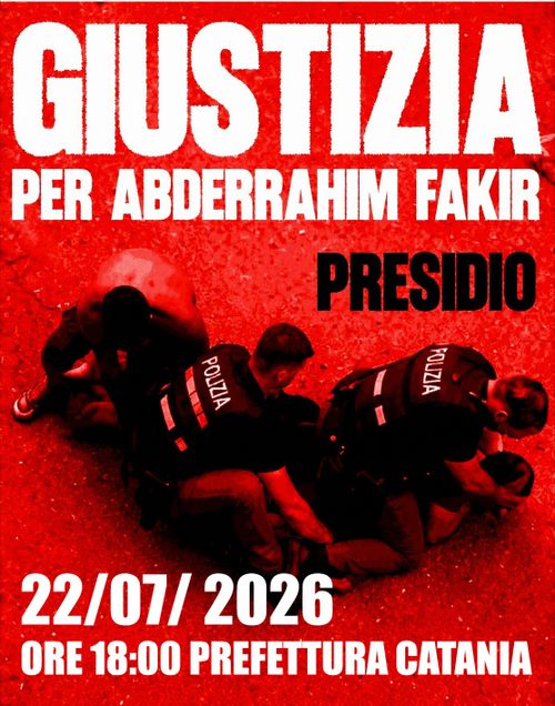Verità e Giustizia per Abderrahim Fakir