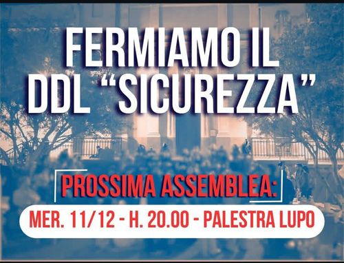 ASSEMBLEA FERMIAMO IL DDL