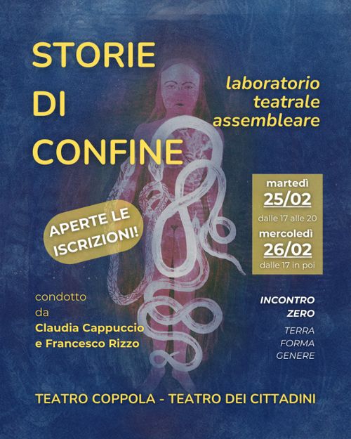 Teatro Coppola - Storie di Confine Laboratorio teatrale assembleare