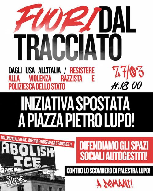 FUORI DAL TRACCIATO