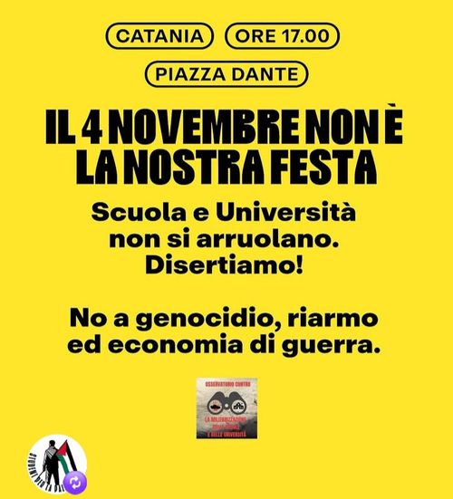 NO AL GENOCIDIO,RIARMO ED ECONOMIA DI GUERRA