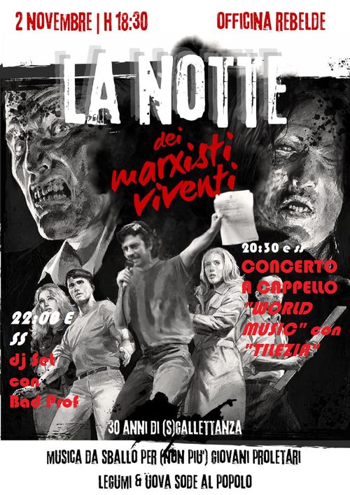 La notte dei marxisti viventi